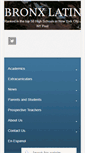 Mobile Screenshot of bronxlatin.com